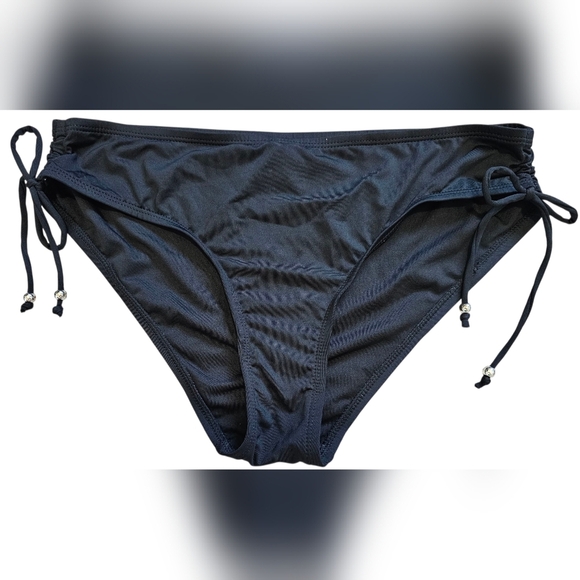 Women's Classic Black Bikini Bottoms Set, Size L/12. New Without Tags - Picture 2 of 8